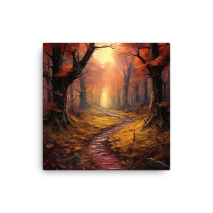 Autumn Forest Path 2 | Thin canvas