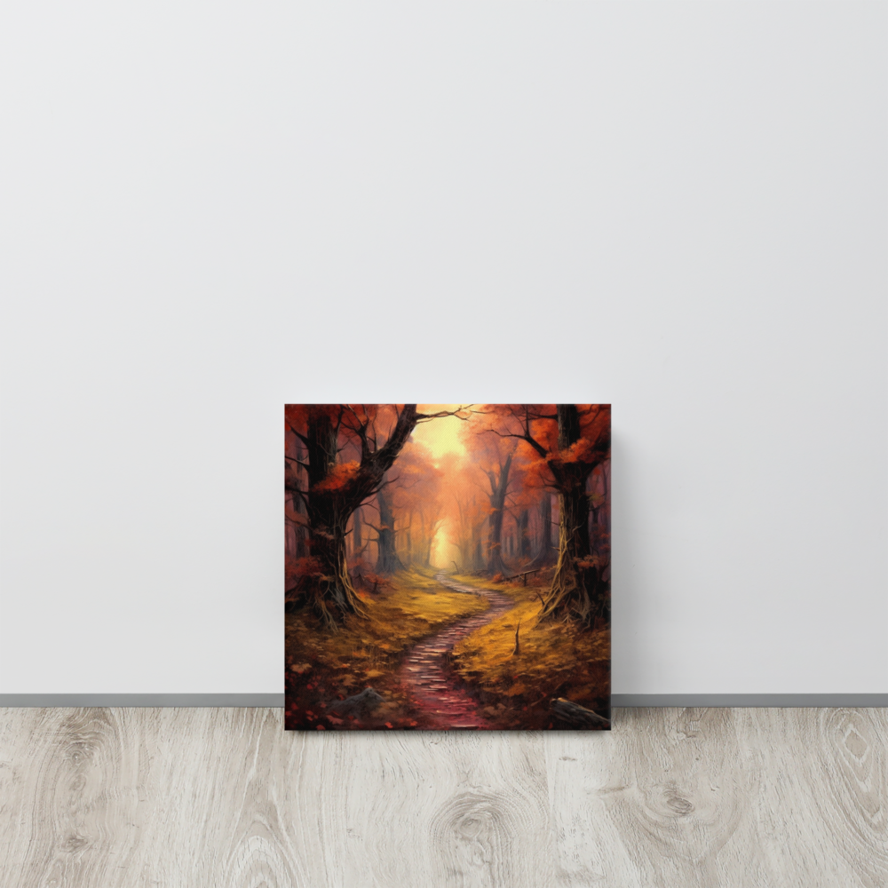 Autumn Forest Path 2 | Thin canvas