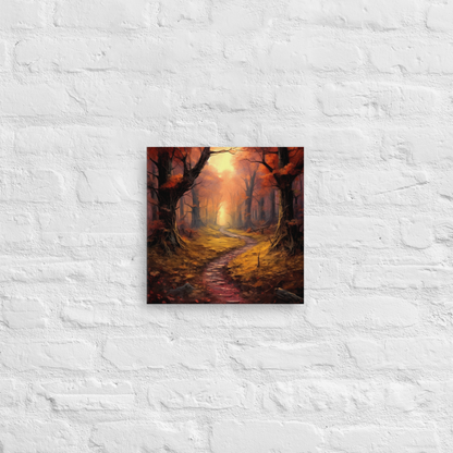 Autumn Forest Path 2 | Thin canvas