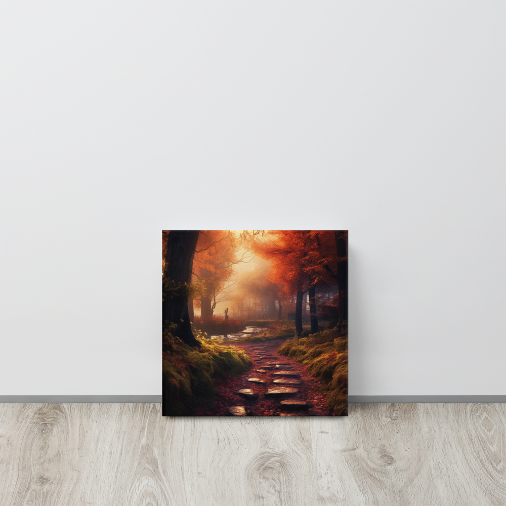 Autumn Forest Path 1 | Thin canvas