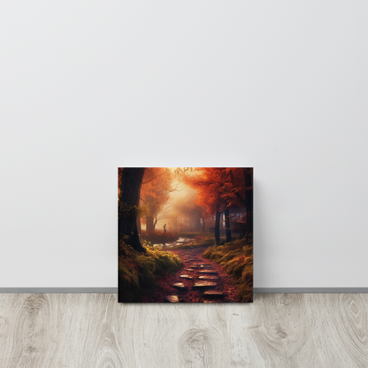 Autumn Forest Path 1 | Thin canvas