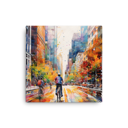 City Cycling 3 | Thin canvas