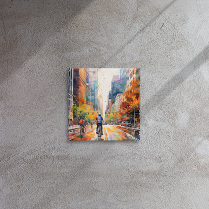 City Cycling 3 | Thin canvas