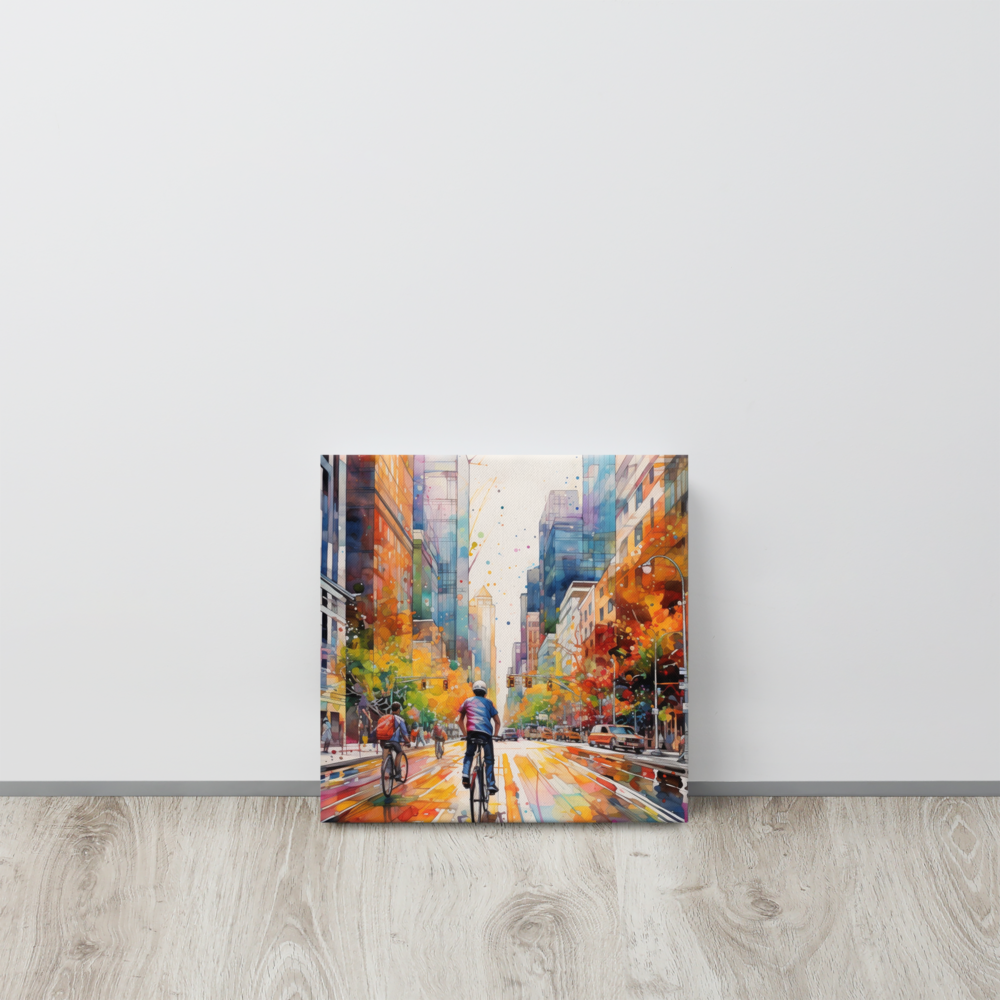 City Cycling 3 | Thin canvas