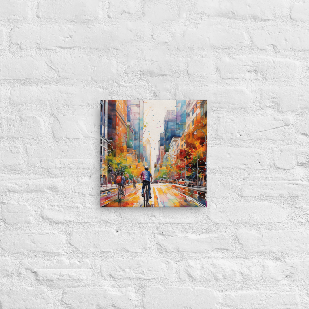 City Cycling 3 | Thin canvas
