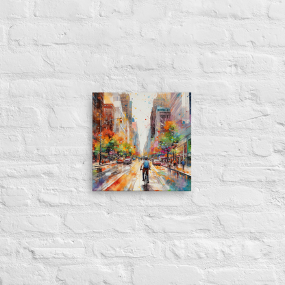 City Cycling 1 | Thin canvas