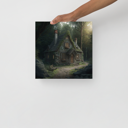 Forest Cottage | Thin canvas