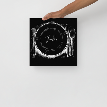 Foodie | Thin canvas