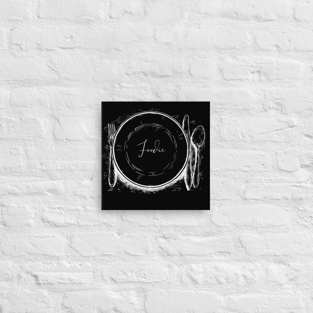 Foodie | Thin canvas