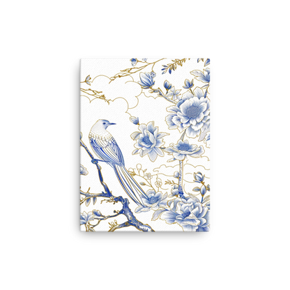 French Bird Chinoiserie 4 Thin canvas