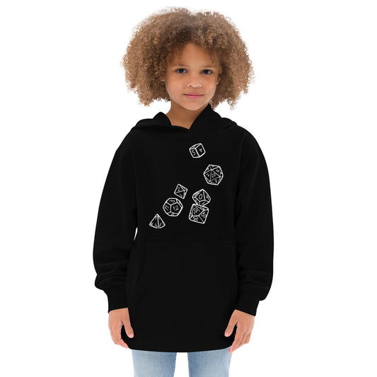 Thrown Dice | Kids fleece hoodie