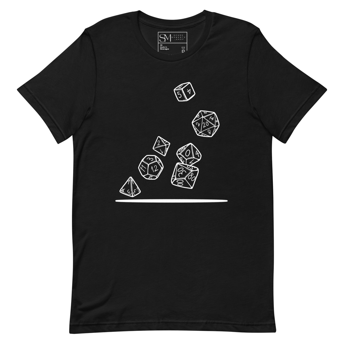 Thrown Dice | Unisex t - shirt