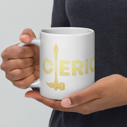 Cleric | 20oz White glossy mug