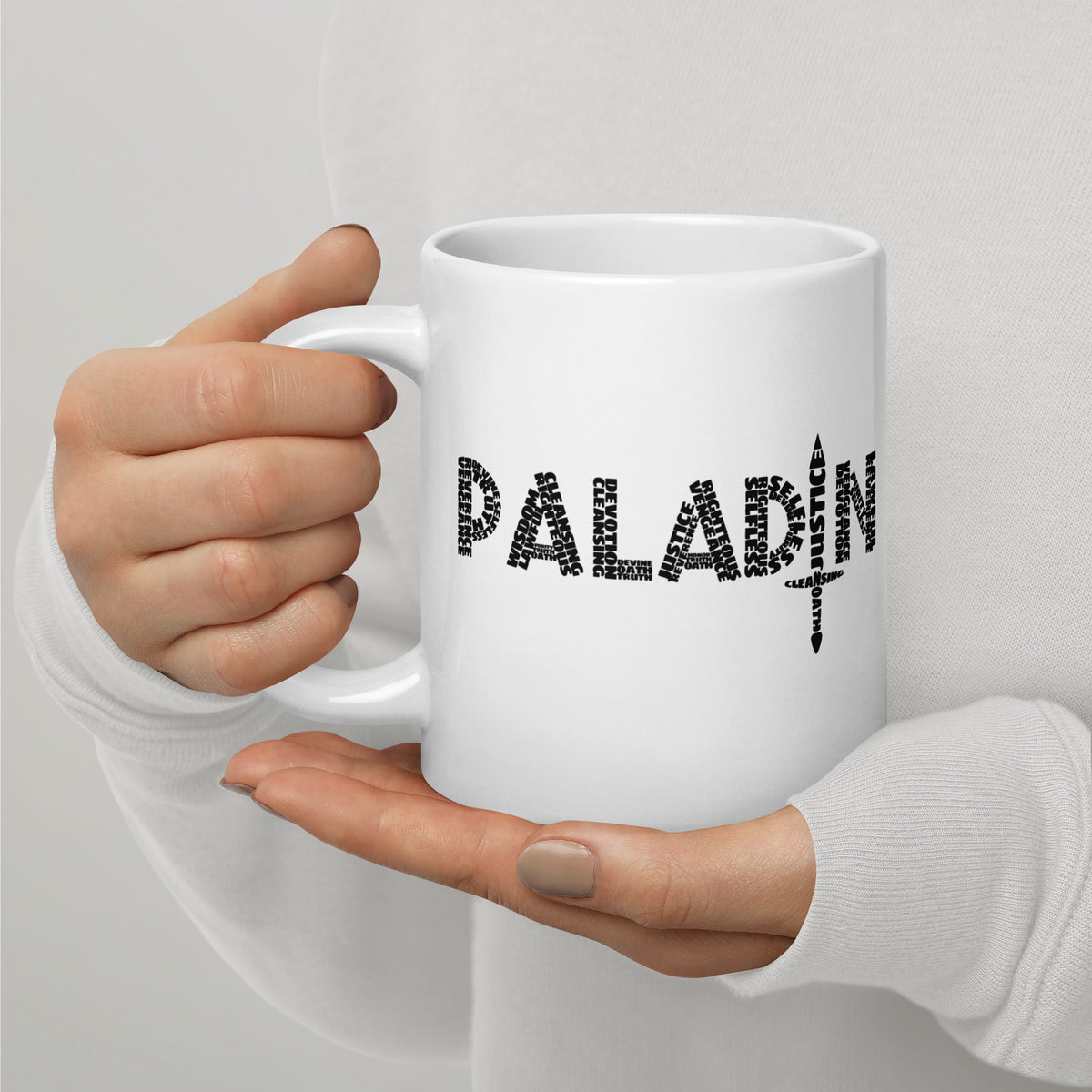 Paladin | 20oz White glossy mug