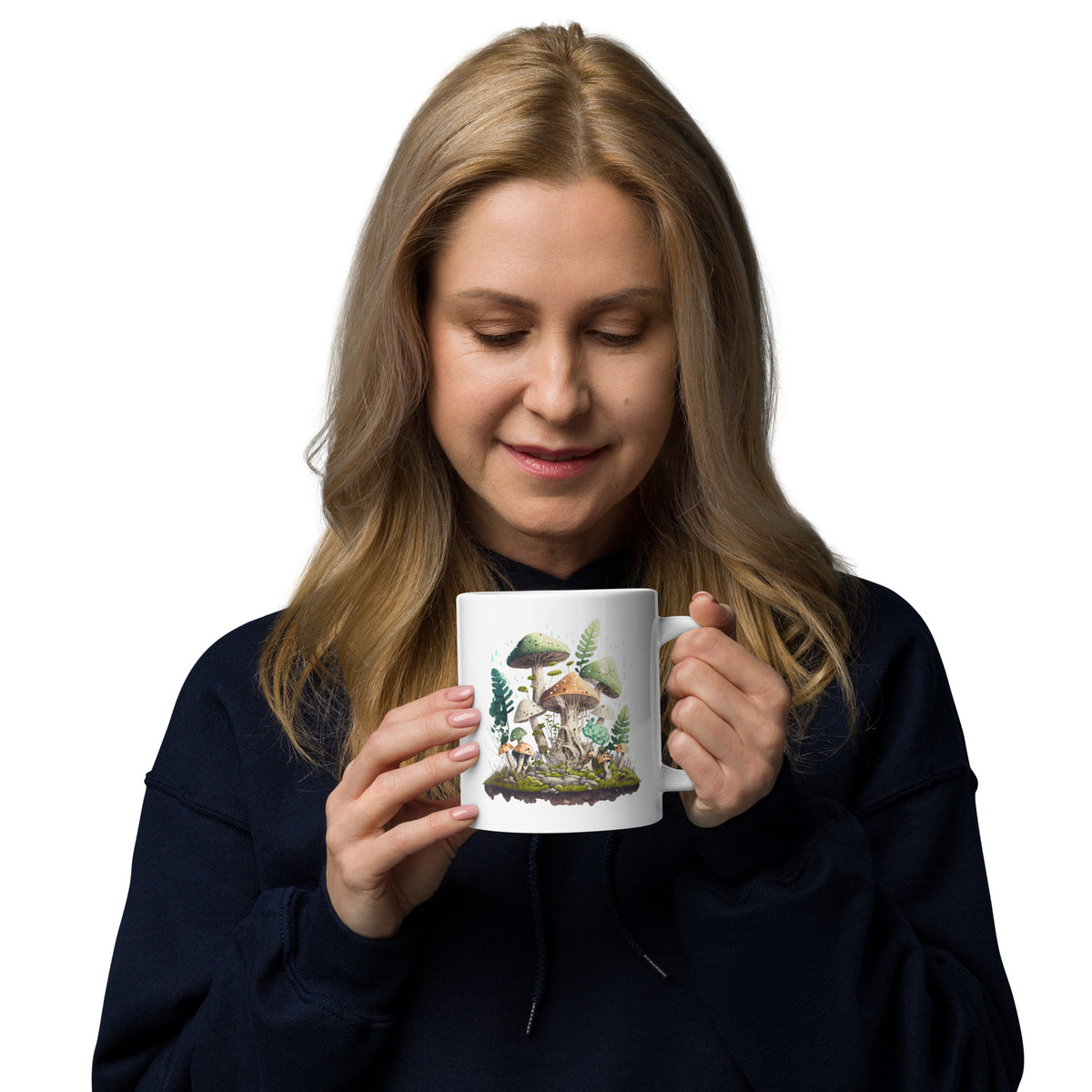 Mushrooms | 20oz White glossy mug