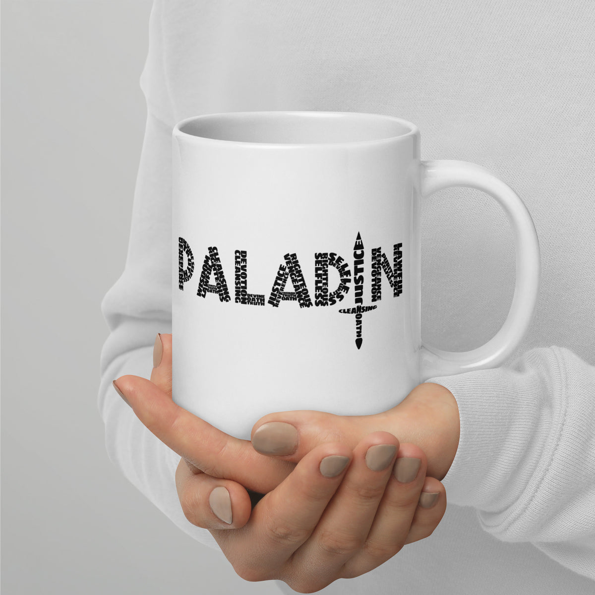 Paladin | 20oz White glossy mug