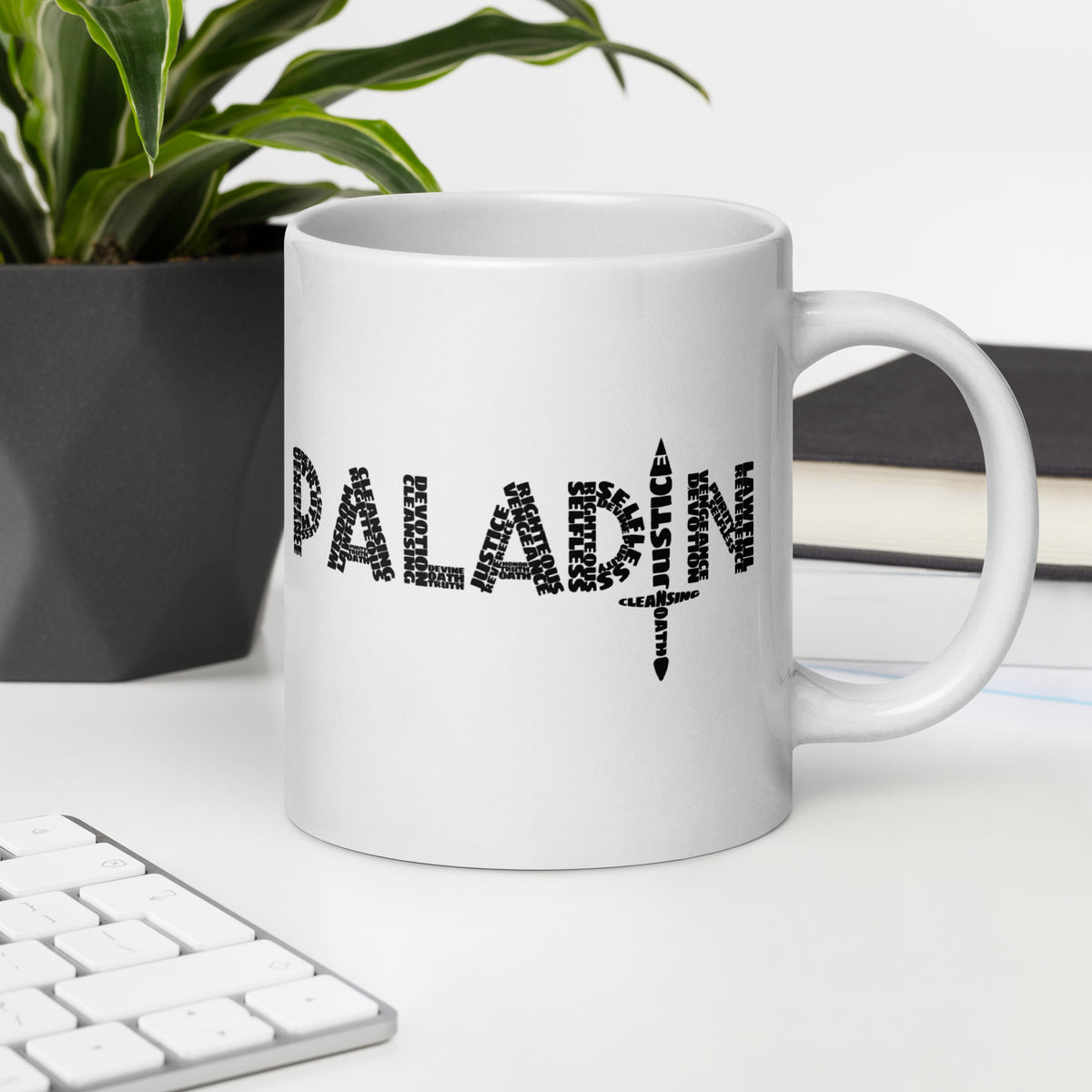 Paladin | 20oz White glossy mug