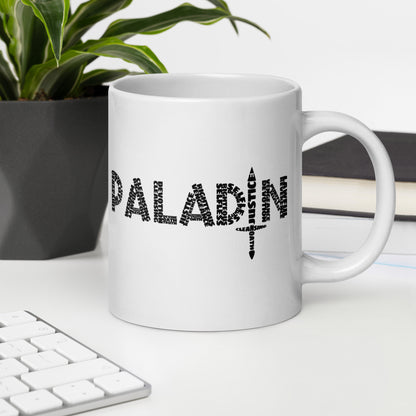 Paladin | 20oz White glossy mug