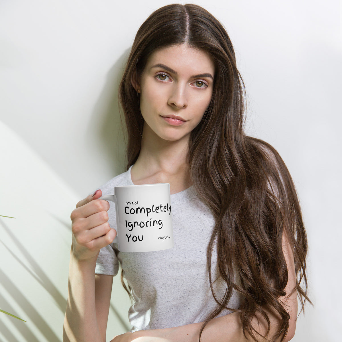Completely Ignoring You | 20oz White glossy mug