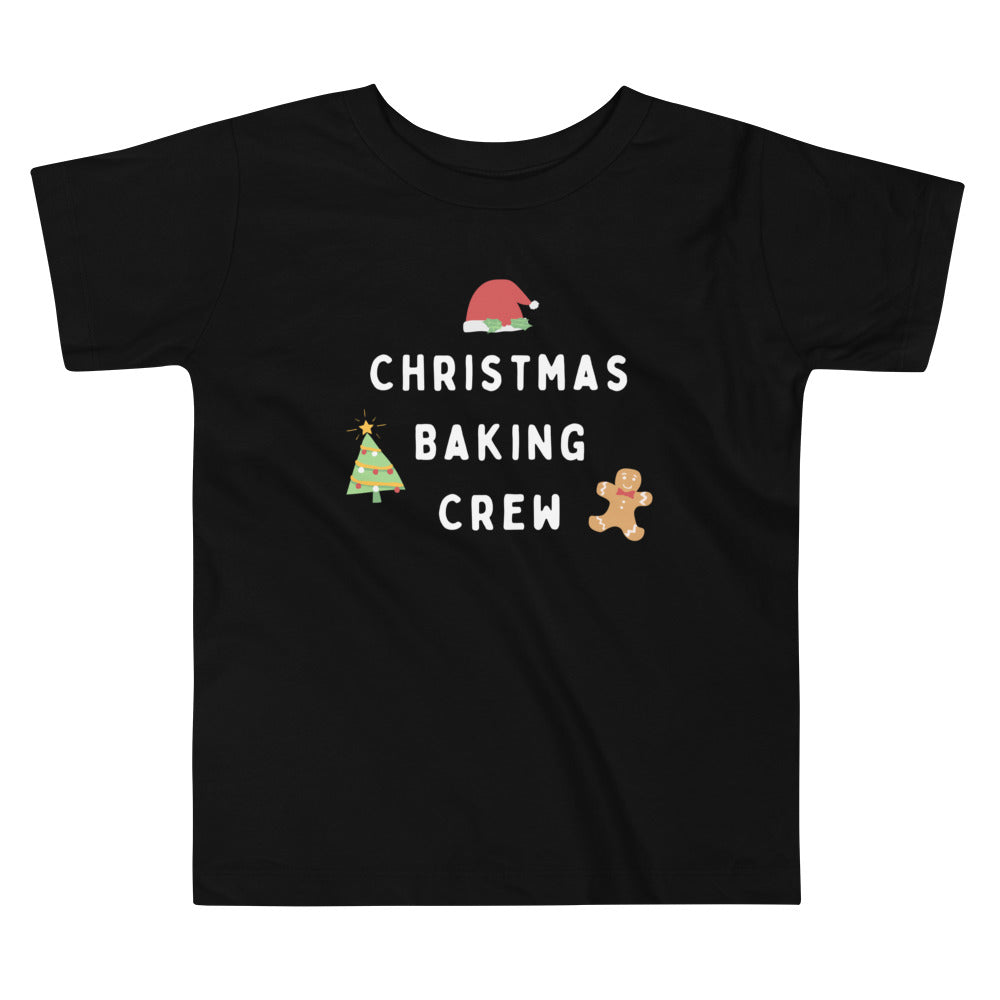 Christmas Baking Crew | Toddler Short Sleeve Tee