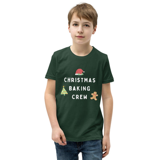 Christmas Baking Crew | Youth Short Sleeve T-Shirt