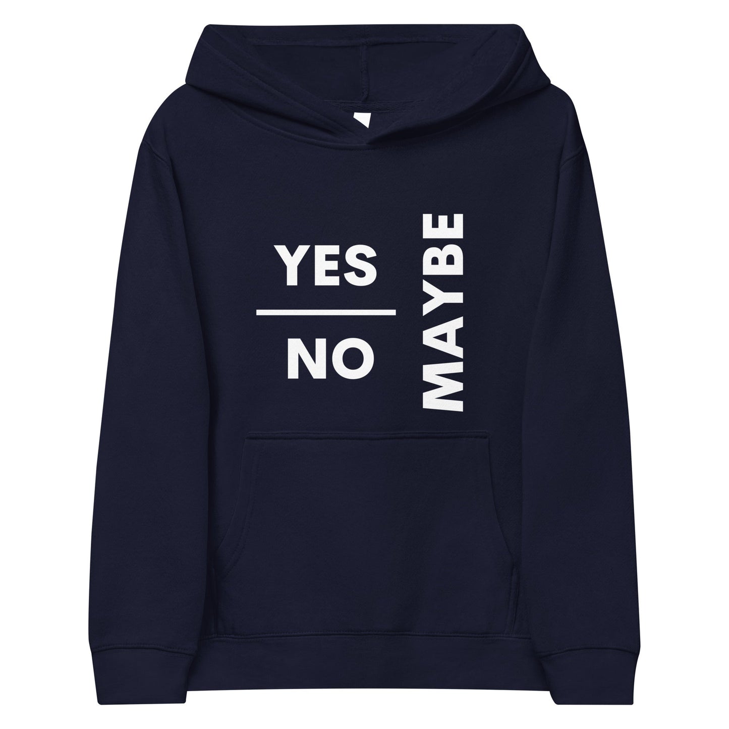 YES NO MAYBE | Kids fleece hoodie
