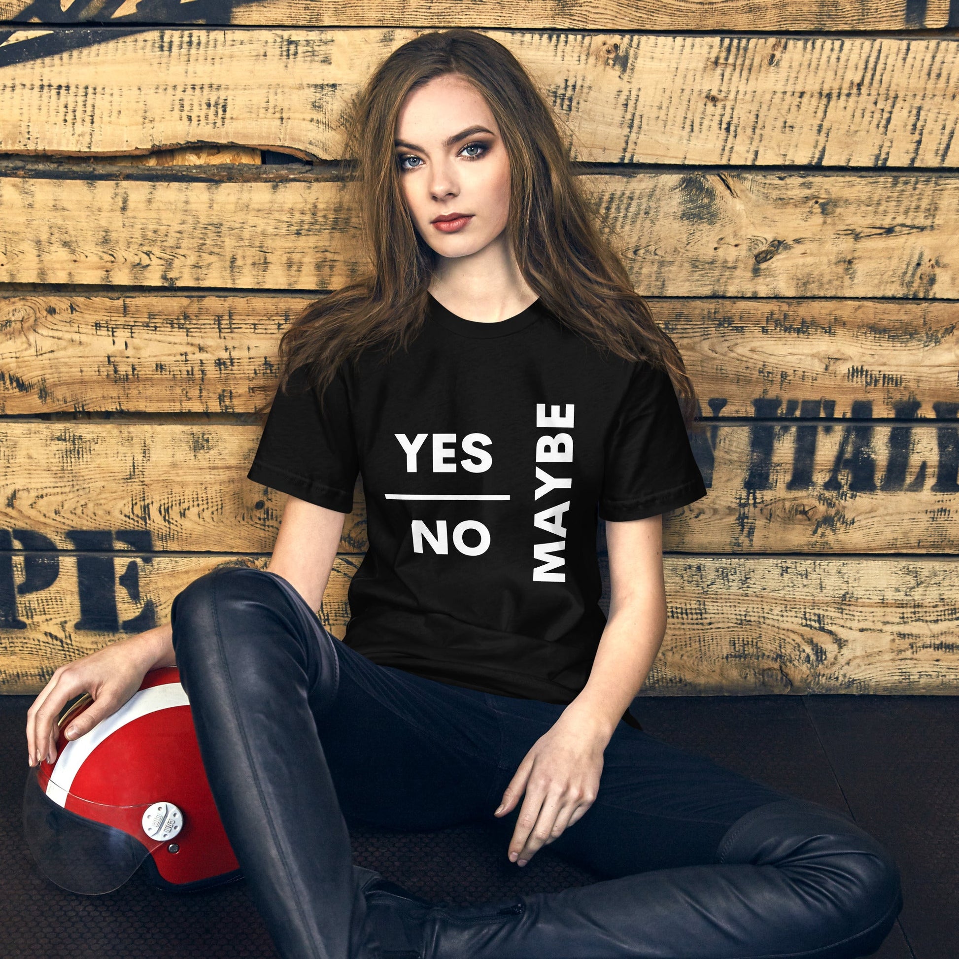 Yes No Maybe | Unisex t - shirt