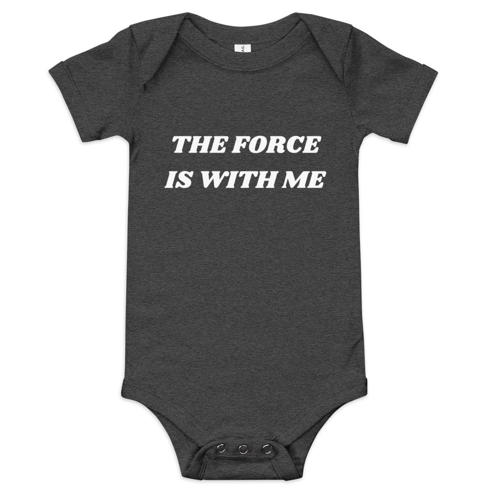 The Force Is With Me | Baby short-sleeve one-piece